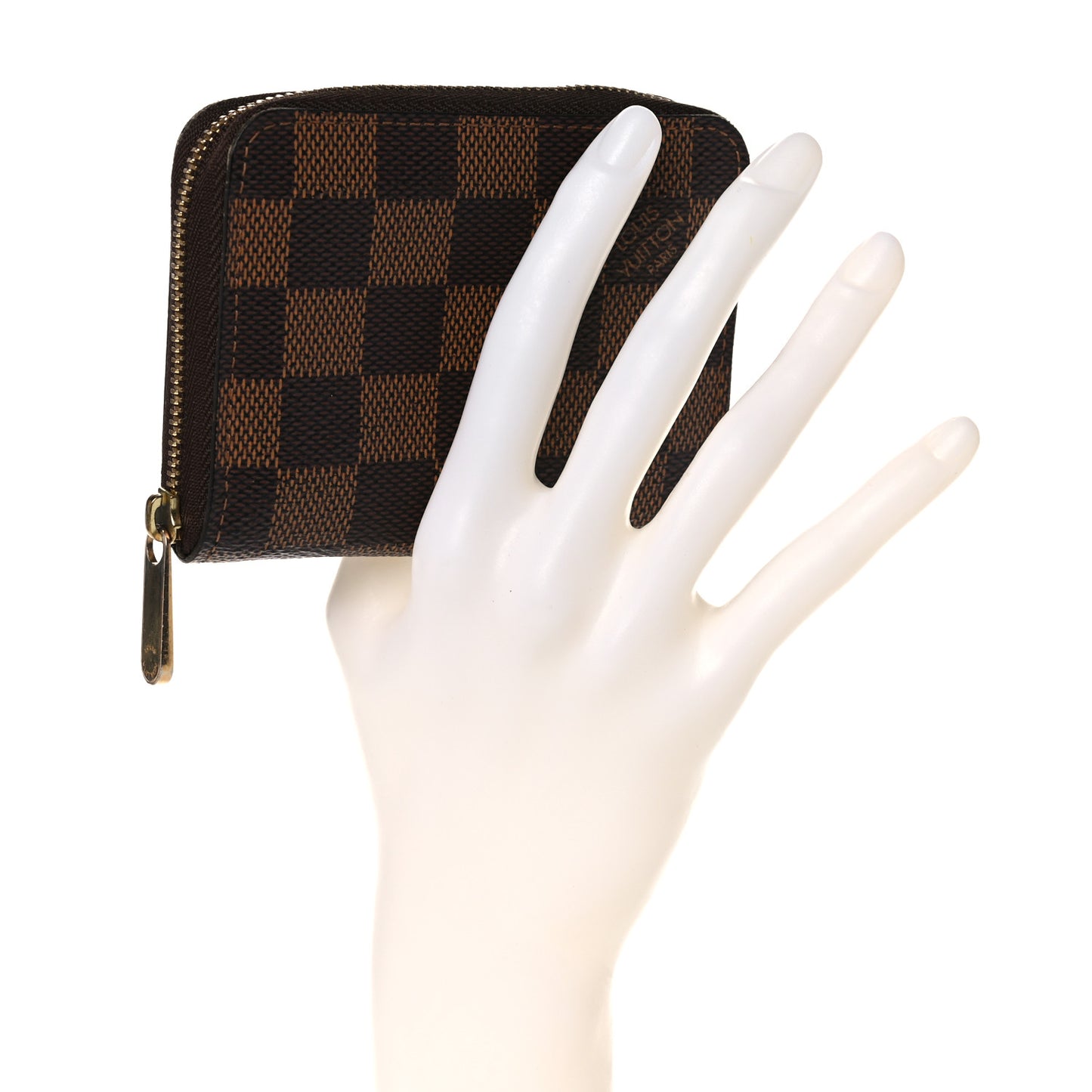 Damier Ebene Zippy Coin Purse