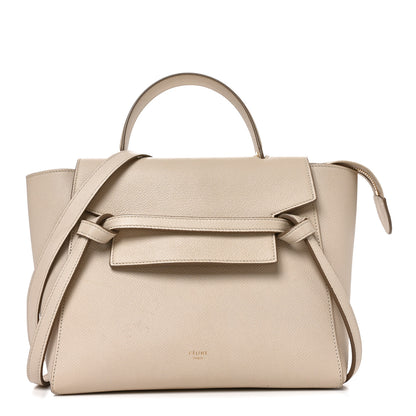 Celine Grained Calfskin Micro Belt Bag Light Taupe 1 of 10