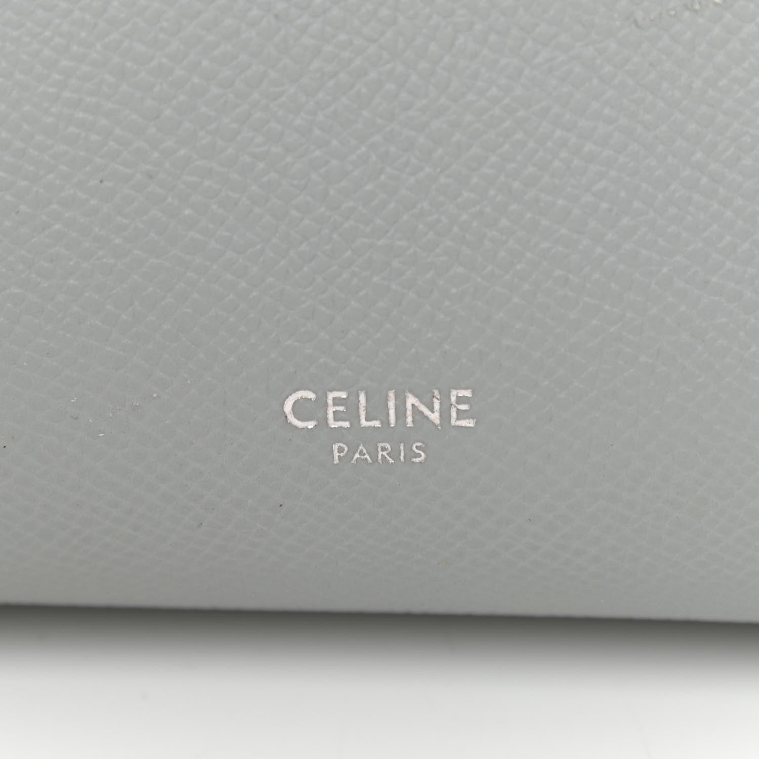 Celine Grained Calfskin Micro Belt Bag Cloud 6 of 12
