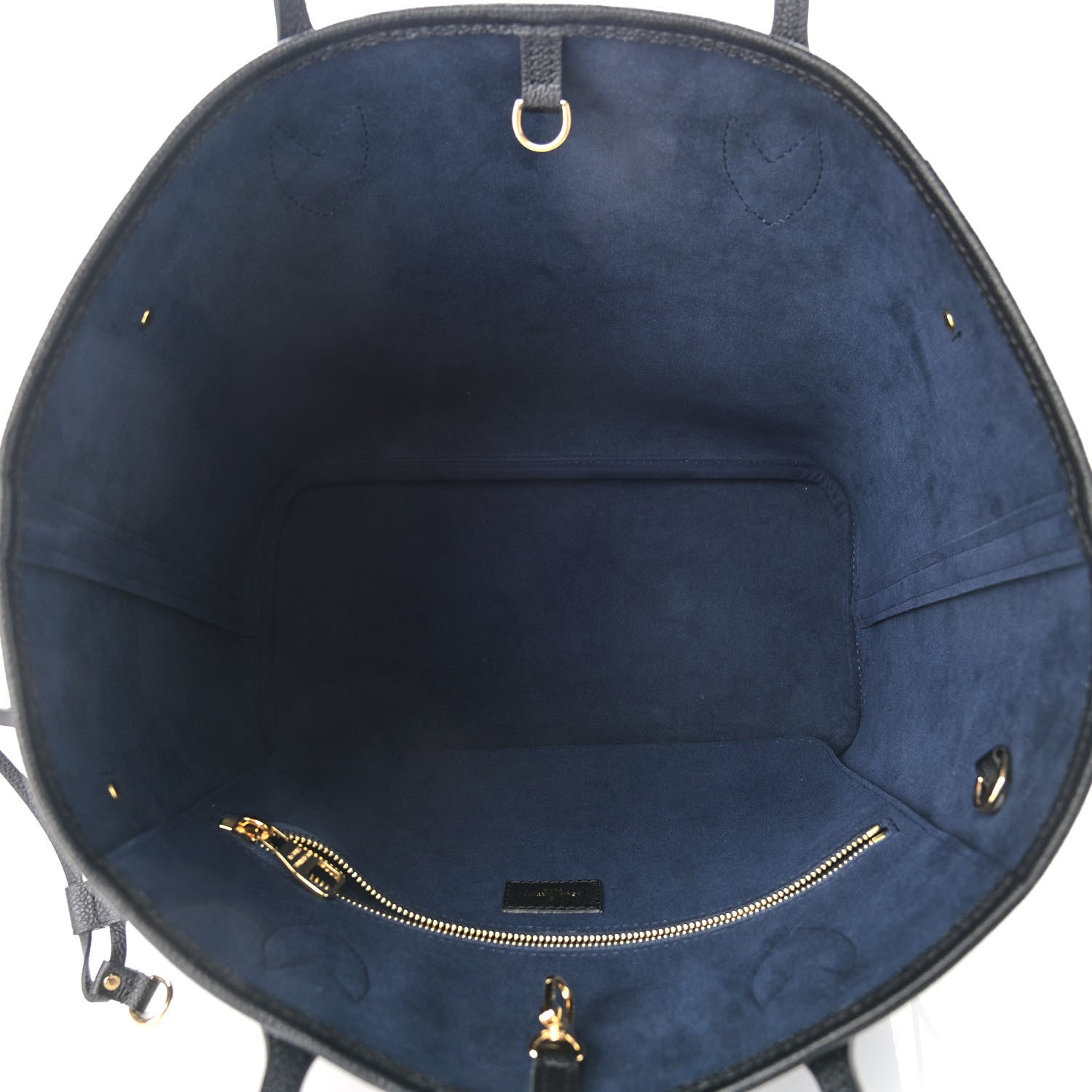 Louis Vuitton Empreinte Monogram Giant Neverfull MM Black 5 of 8