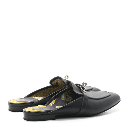 Hermes Calfskin Oz Mules 40 Black 4 of 7
