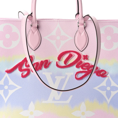 Louis Vuitton Monogram Escale San Diego Onthego GM Pastel 7 of 9