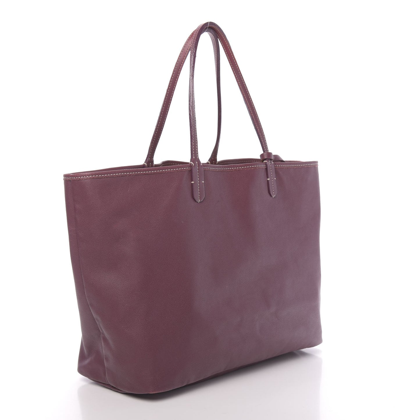 Goyardine Reversible Anjou PM Burgundy