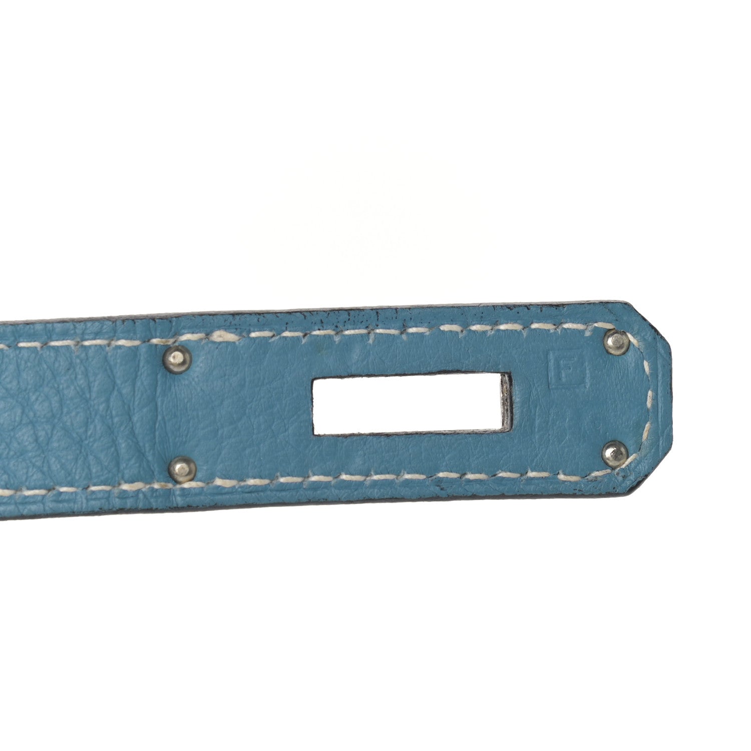 Hermes Taurillon Clemence Kelly Retourne 32 Blue Jean 7 of 12