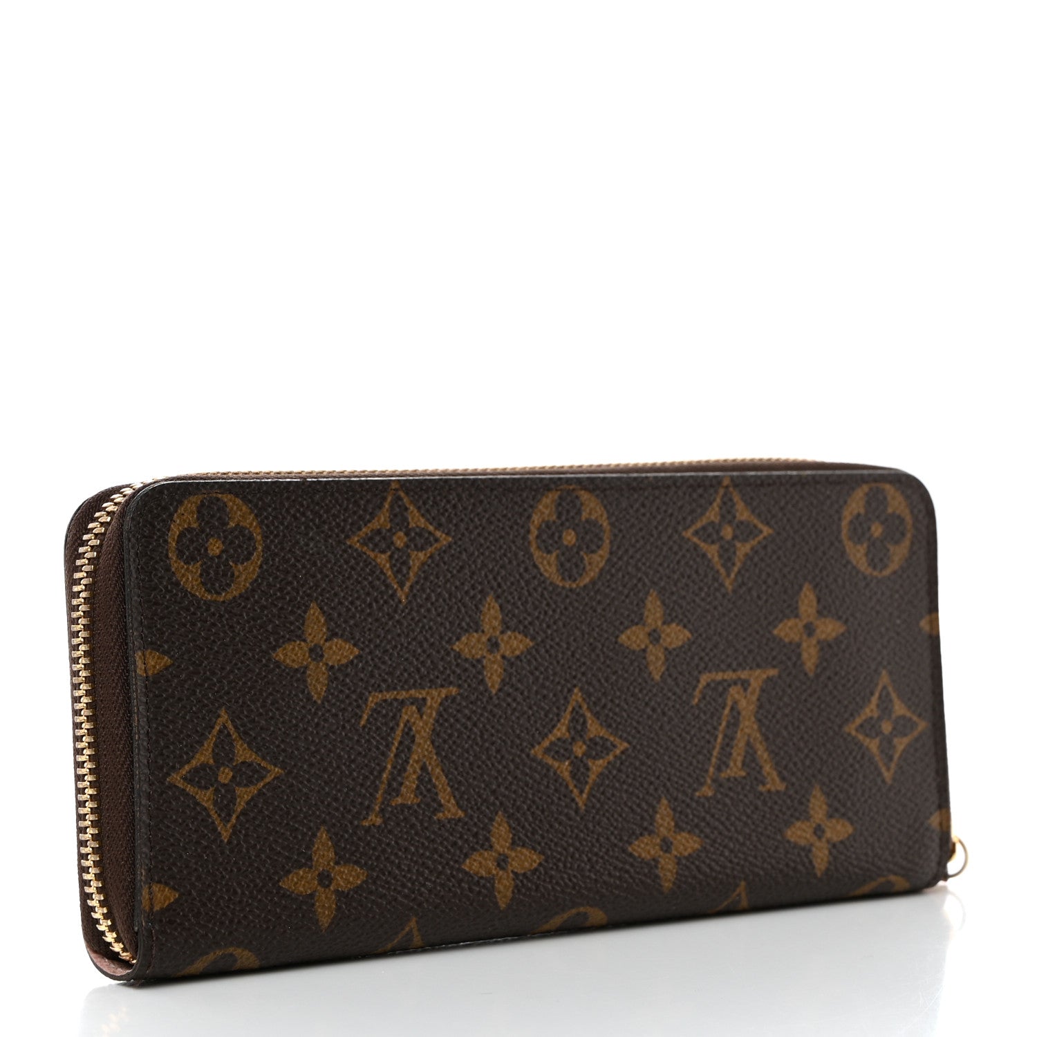 Louis Vuitton Monogram Clemence Wallet Rose Ballerine 3 of 8