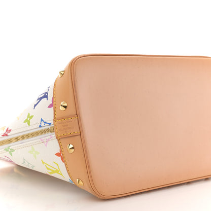 Louis Vuitton Monogram Multicolor Alma White 9 of 15