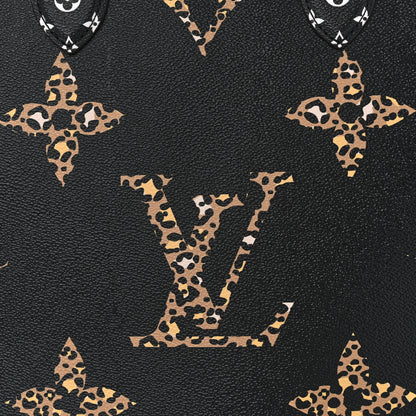 Louis Vuitton Monogram Giant Jungle Onthego GM Black 8 of 10