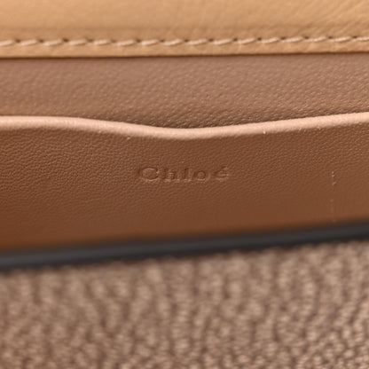 Chloe Metallic Calfskin Small Nile Bracelet Minaudiere Bag Gold 7 of 11