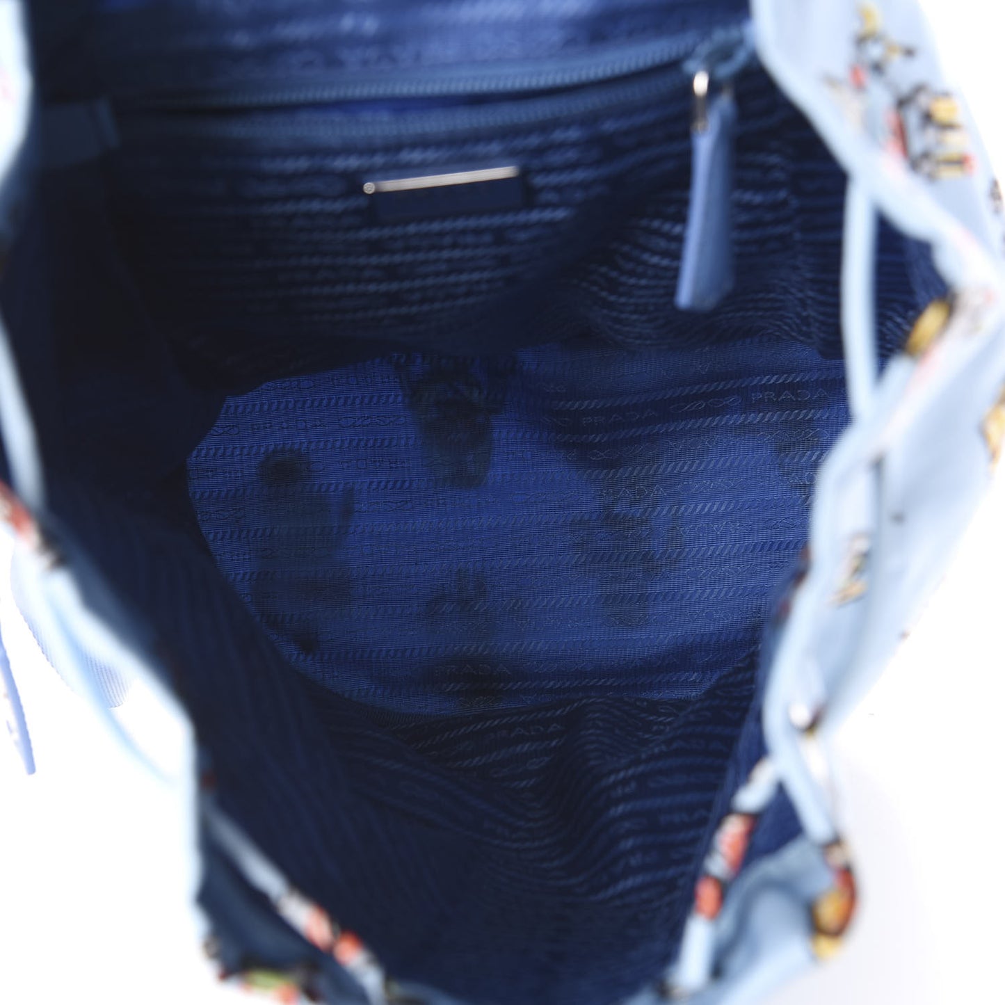 Tessuto Nylon Saffiano Robot Cinch Backpack Astrale