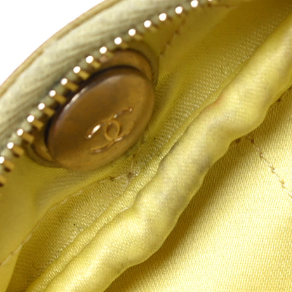 Chanel Lambskin Quilted Diamond Clutch With Chain Light Green 16 of 18