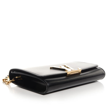 Louis Vuitton Calfskin Chain Louise Black 4 of 8