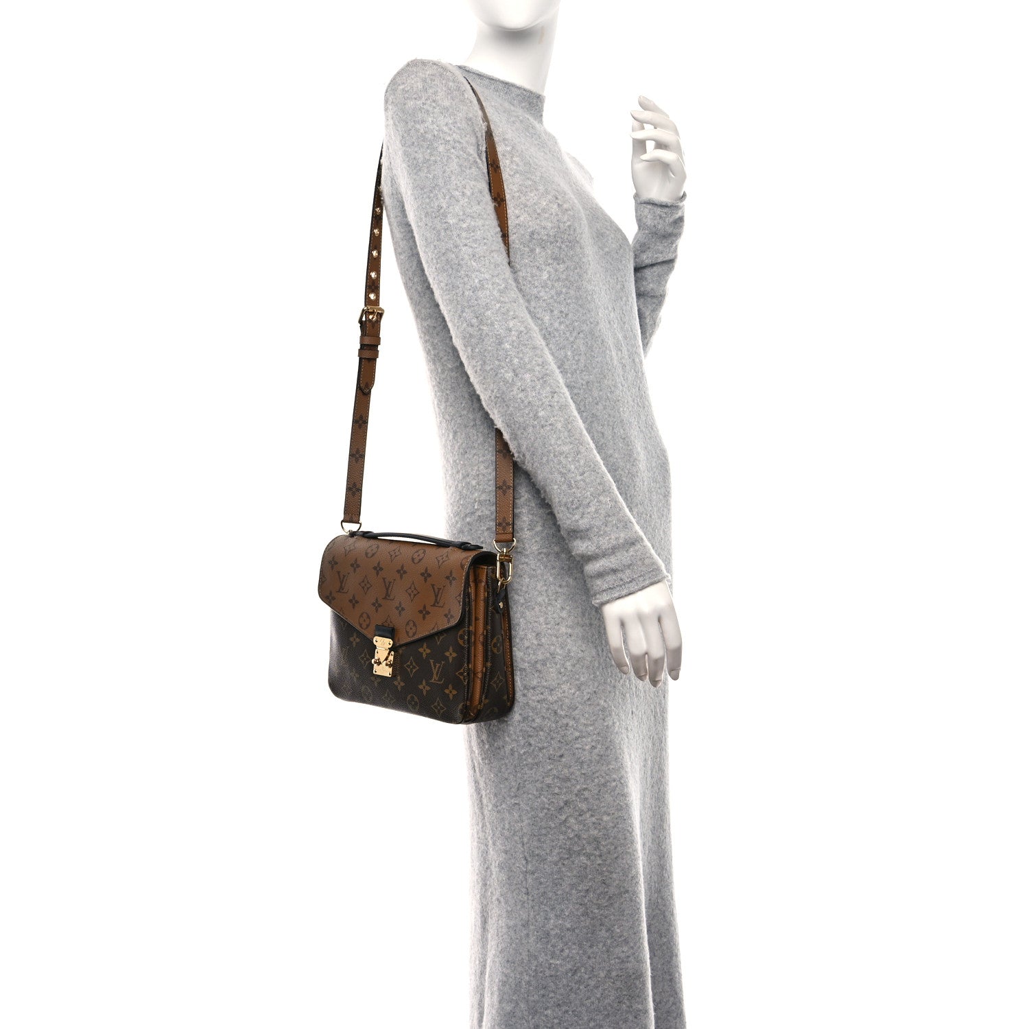 Louis Vuitton Reverse Monogram Pochette Metis 2 of 8