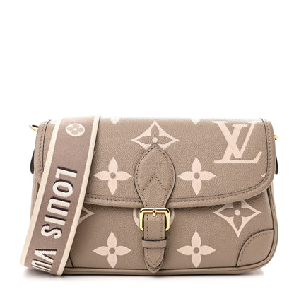 Louis Vuitton Empreinte Monogram Giant Diane Tourterelle Creme 1 of 14