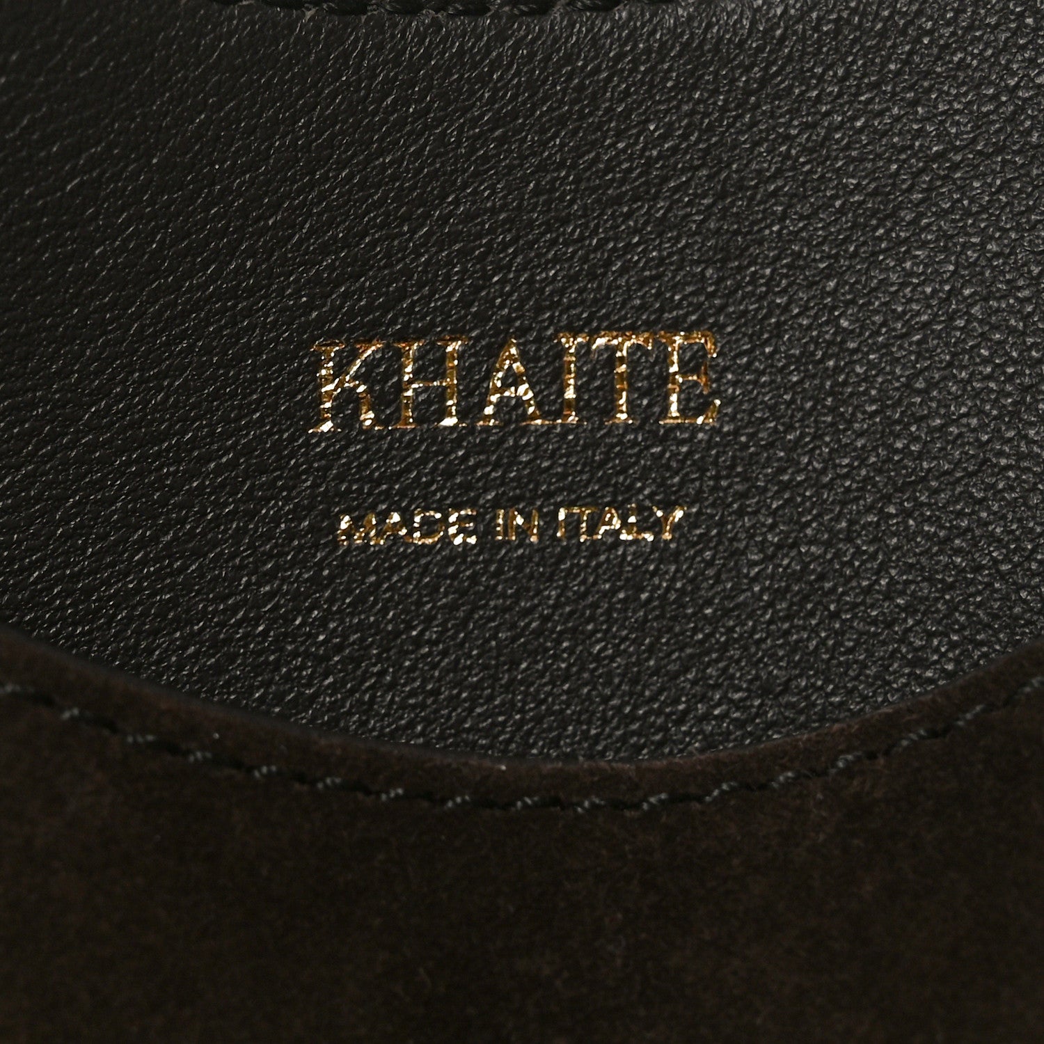 Khaite Suede Calfskin Medium Lotus Tote Coffee 6 of 9