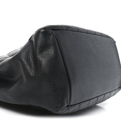 Chanel Caviar Quilted Grand Shopping Tote GST Black 9 of 10