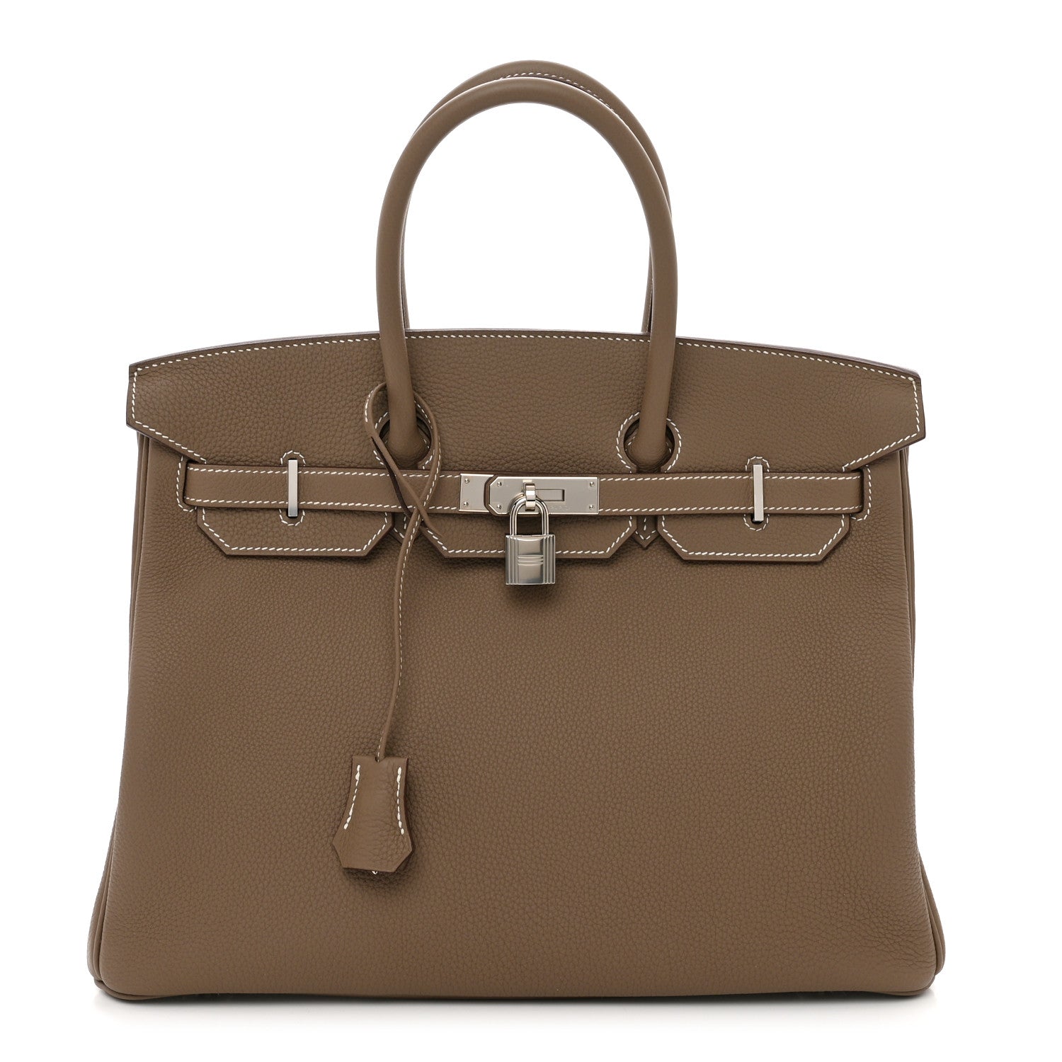 Hermes Togo Birkin 35 Etoupe 1 of 9