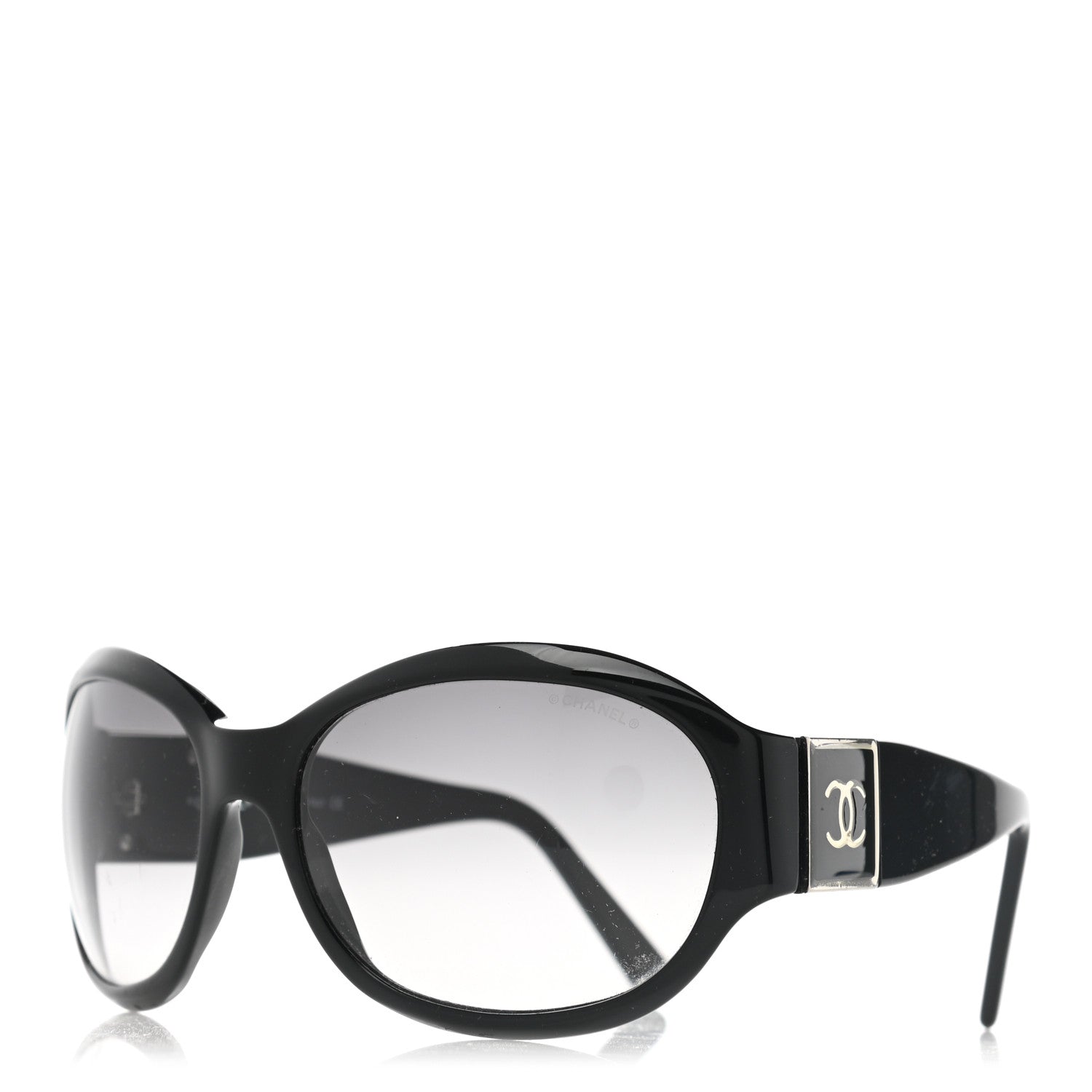 Chanel Acetate CC Sunglasses 5070 Black 1 of 7