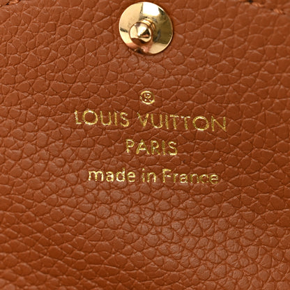 Louis Vuitton Empreinte Monogram Giant Wild At Heart Key Pouch Caramel 6 of 9