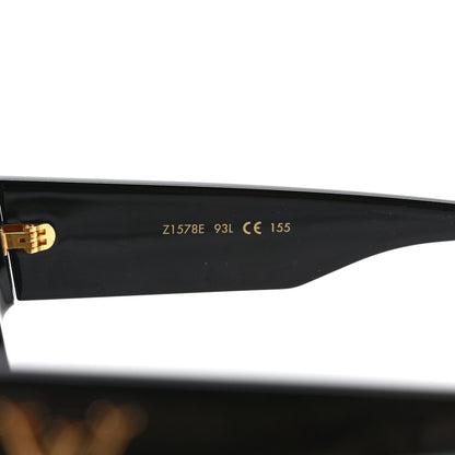 Louis Vuitton Acetate Cyclone Sunglasses Z1578E Black 7 of 9