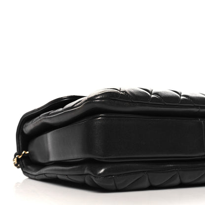 Chanel Lambskin Quilted Medium Trendy CC Flap Dual Handle Bag Black 10 of 11