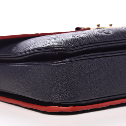Louis Vuitton Empreinte Pochette Metis Marine Rouge 7 of 9