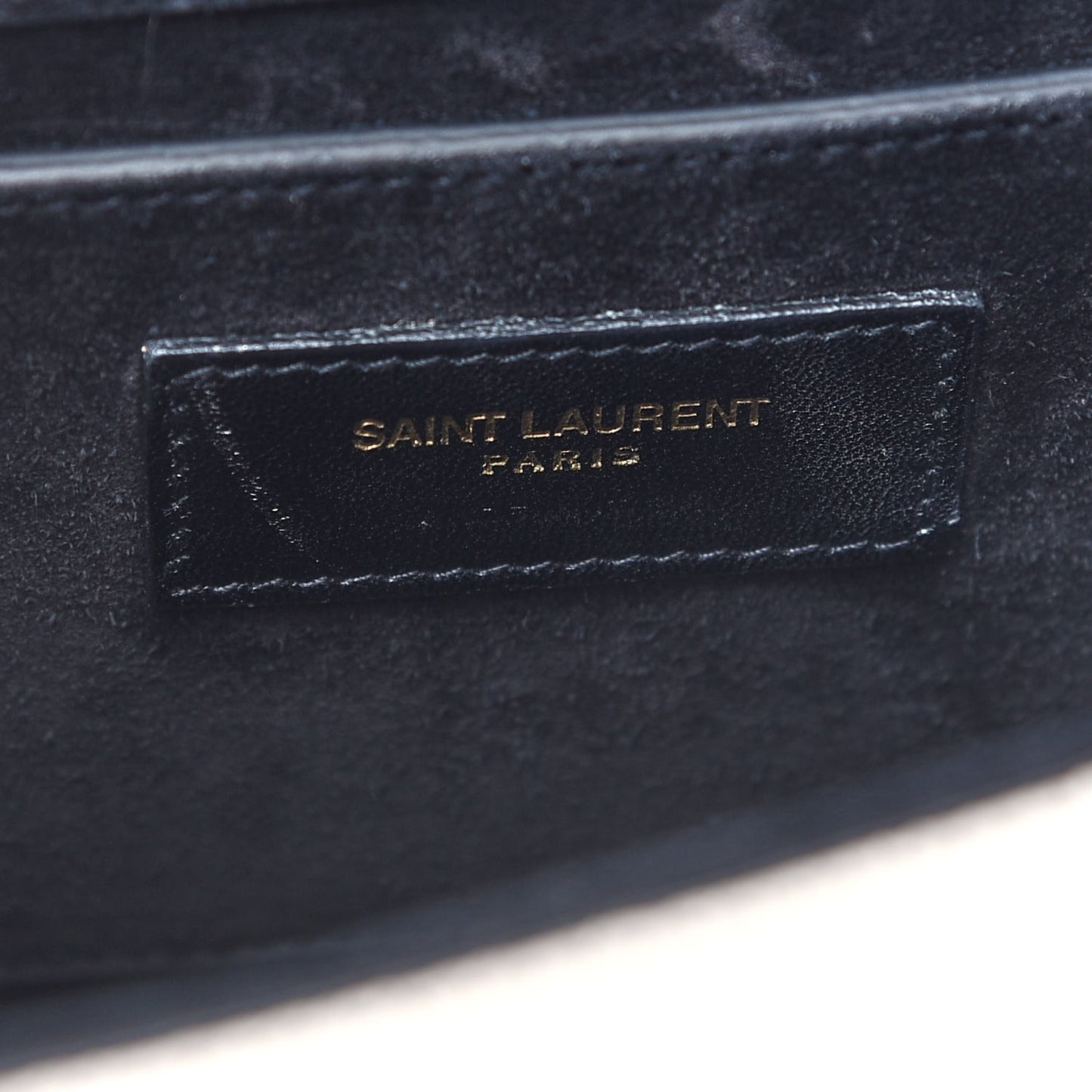 Metallic Calfskin Small Classic Monogram Kate Satchel Pale Gold