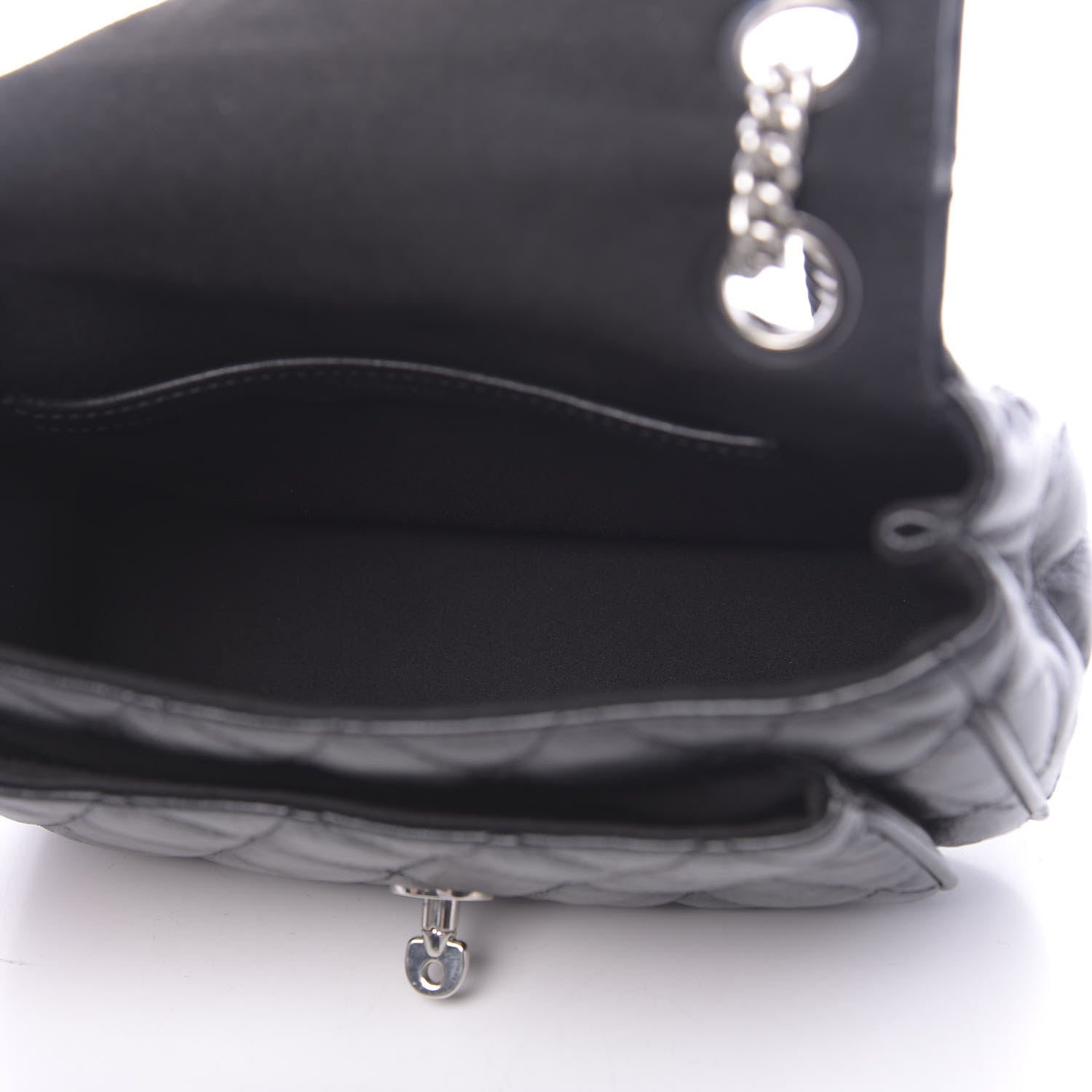 Mulberry Shiny Buffalo Quilted Small Shoulder Bag Black 5 of 9