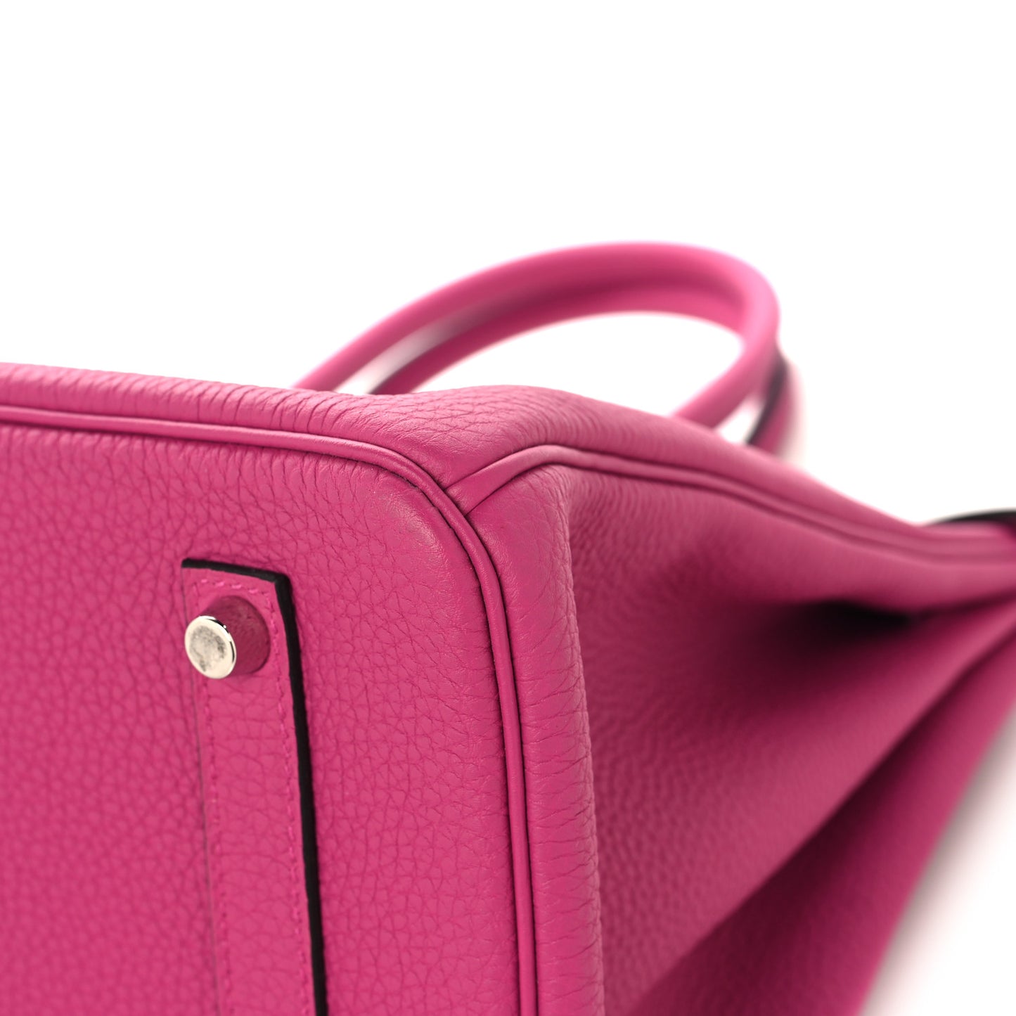 Togo Birkin 35 Rose Pourpre