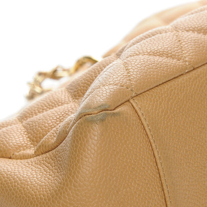 Chanel Caviar Quilted Grand Shopping Tote GST Beige 9 of 11