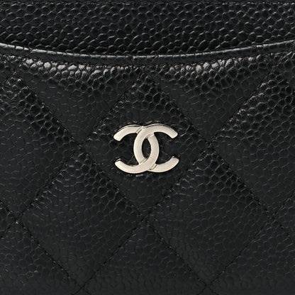 Chanel Caviar Quilted Card Holder Black 9 of 9