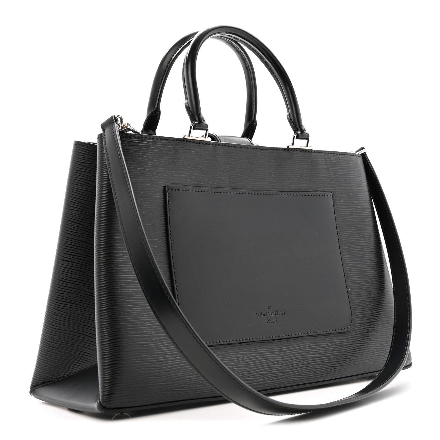 Louis Vuitton Epi Kleber MM Black 3 of 13