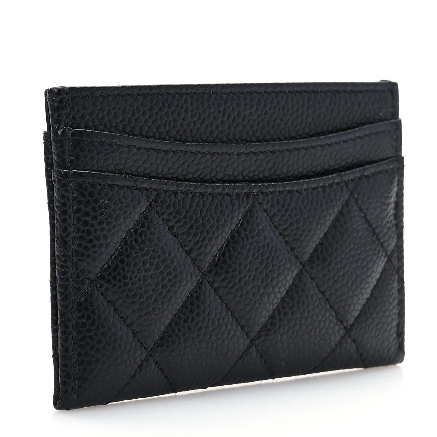 Chanel Caviar Quilted Card Holder Black 3 of 8