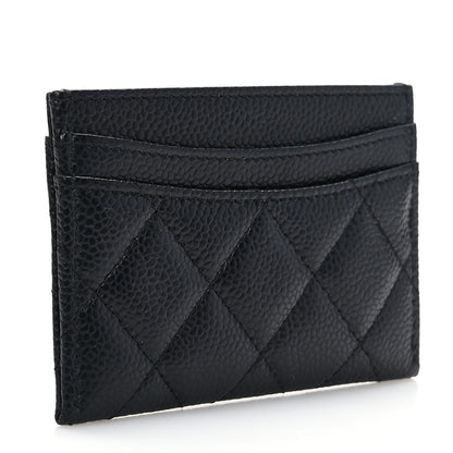 Chanel Caviar Quilted Card Holder Black 3 of 8