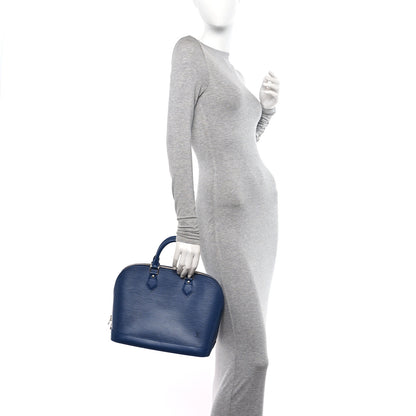 Louis Vuitton Epi Alma PM Myrtille 2 of 13