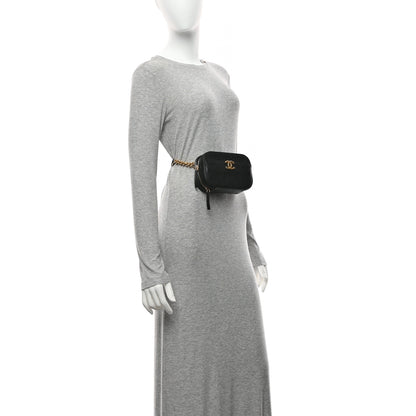 Chanel Caviar Quilted Belt Bag Black 2 of 10