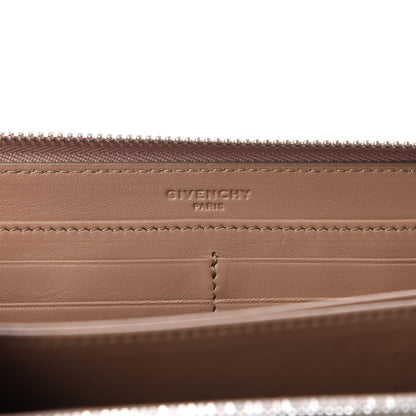 Givenchy Sugar Goatskin Pandora Zip Around Wallet Beige 8 of 9