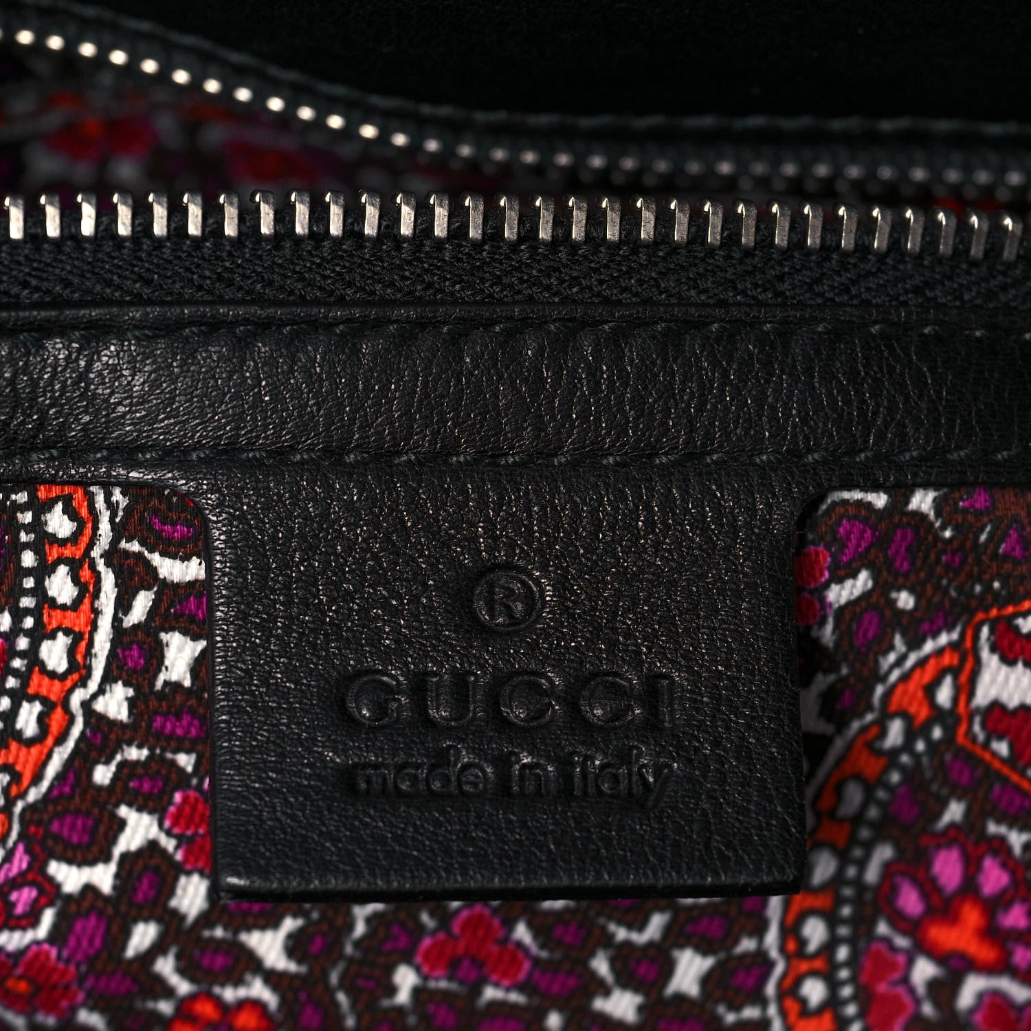 Gucci Patent Romy Medium Tote Black 6 of 12