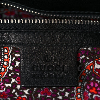 Gucci Patent Romy Medium Tote Black 6 of 12