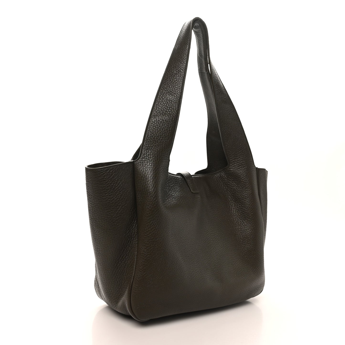 Grained Deerskin Bea Tote Musk