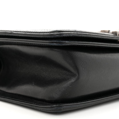 Chanel Lambskin Quilted Medium Boy Flap Black 9 of 11