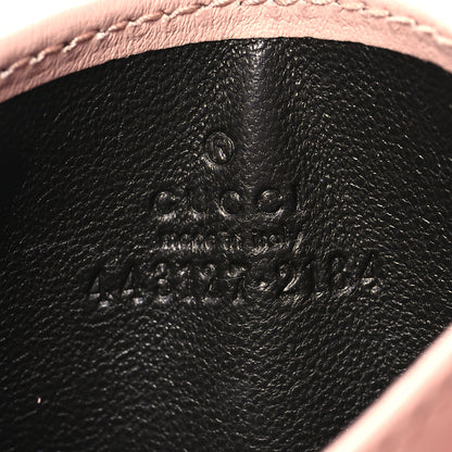 Gucci Calfskin Matelasse GG Marmont Card Holder Perfect Pink 6 of 8