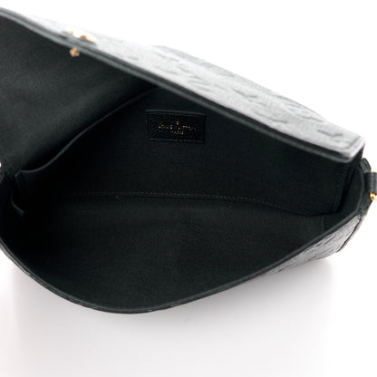 Louis Vuitton Empreinte Pochette Felicie Chain Wallet Black 5 of 12