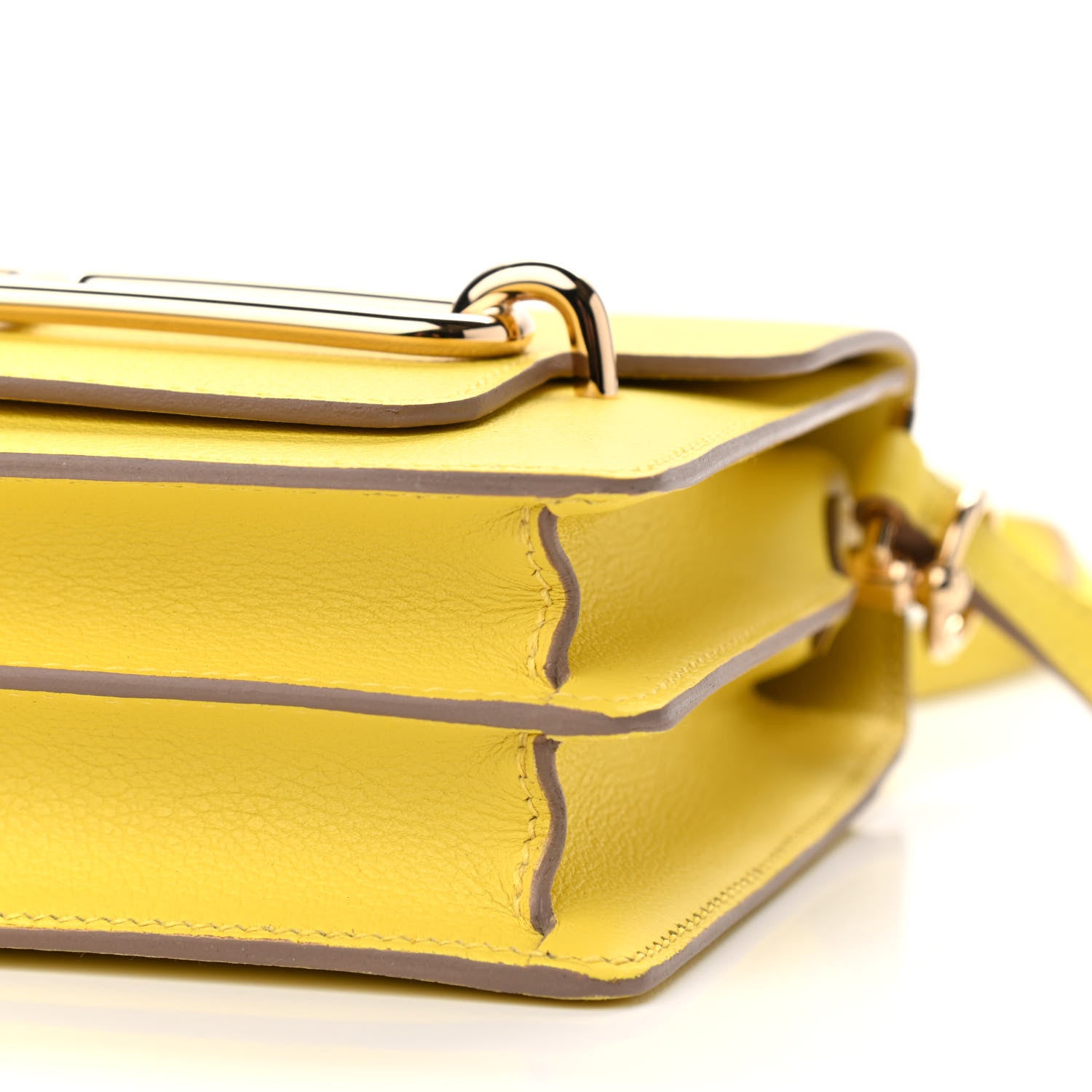 Hermes Evercolor Mini Sac Roulis Lime 9 of 9
