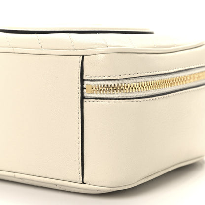 Gucci Sakai Be Green Calfskin Diagonal Stitched Blondie Top Handle Bag Mystic White 10 of 10
