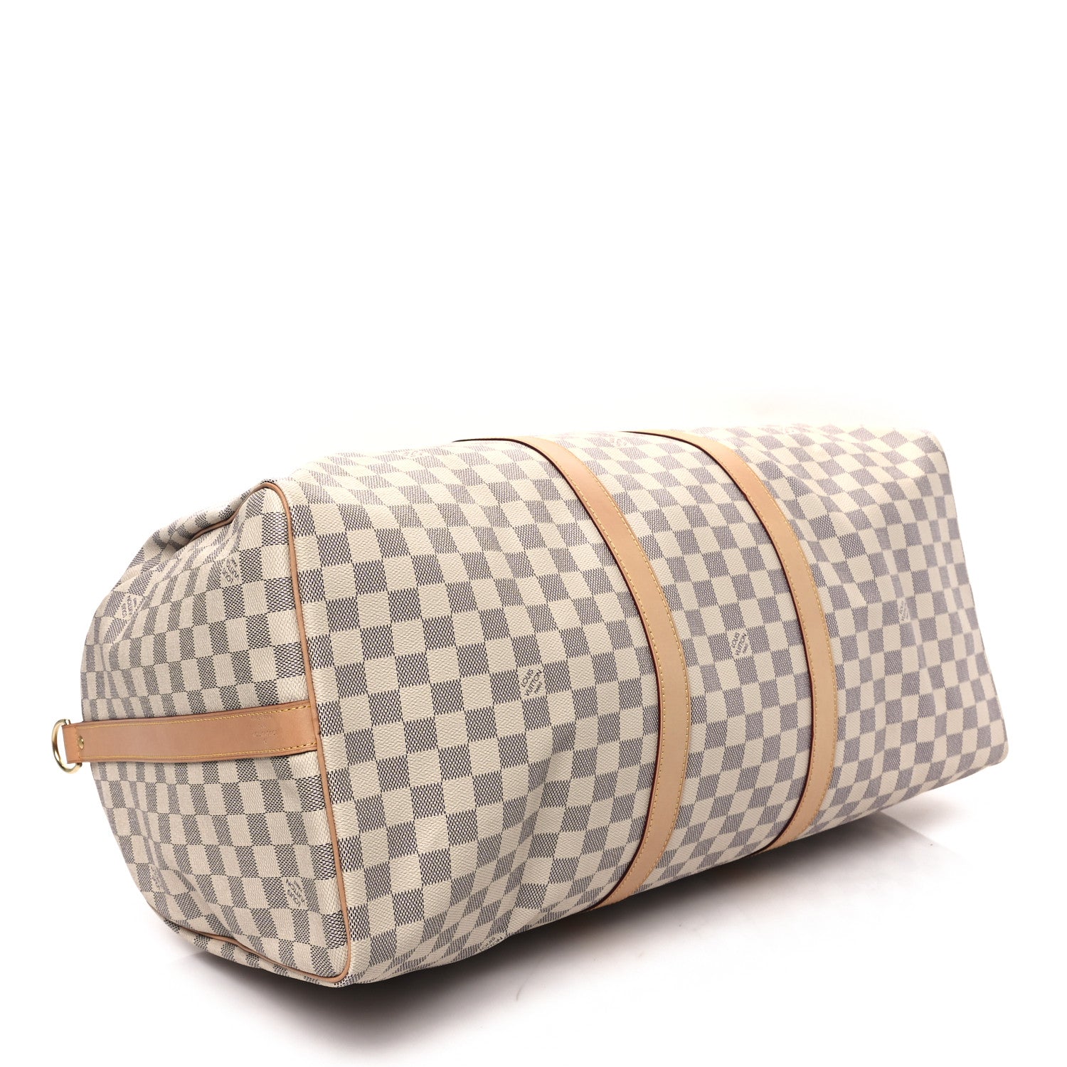 Louis Vuitton Damier Azur Keepall Bandouliere 55 3 of 11