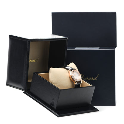 Chopard 18K Rose Gold Alligator Diamond Bezel 30mm Happy Sport Automatic Watch 8 of 8