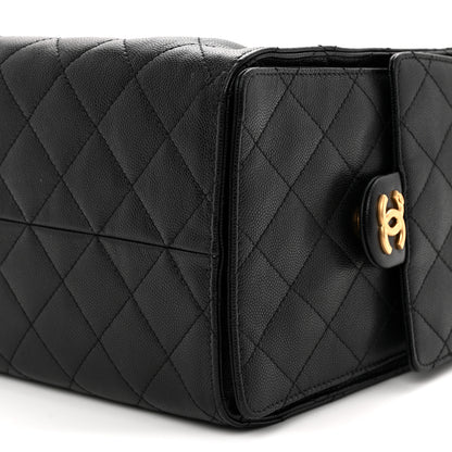 Chanel Caviar Quilted Medium Chanel 25 Handbag Black 11 of 11