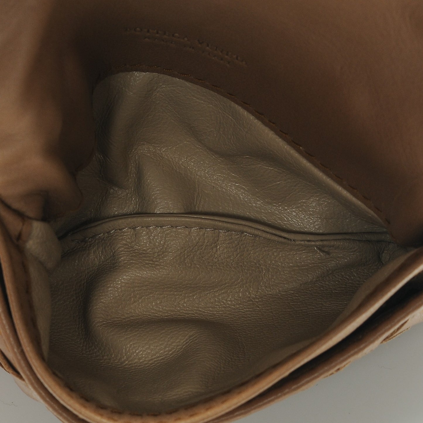 Nappa Intrecciato Pouch with Chain