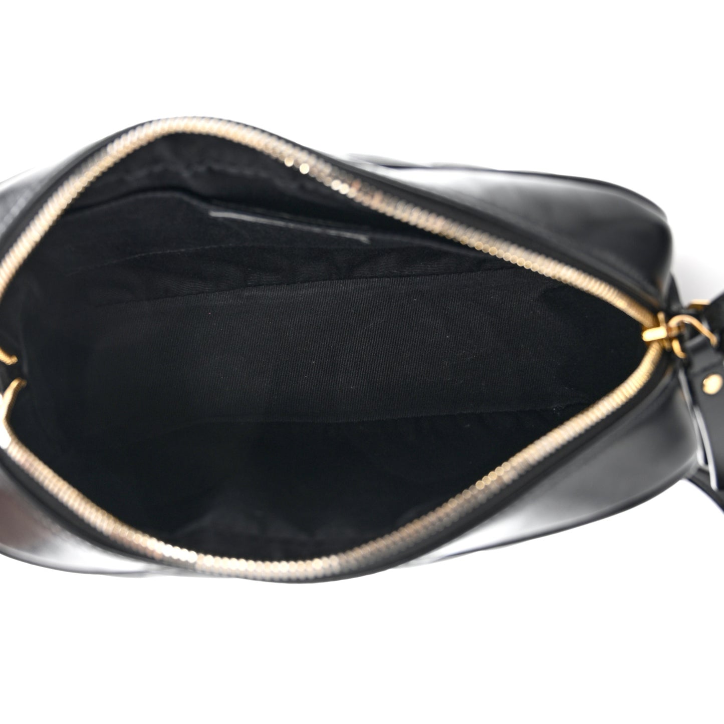 Calfskin Matelasse Monogram Lou Camera Bag Black