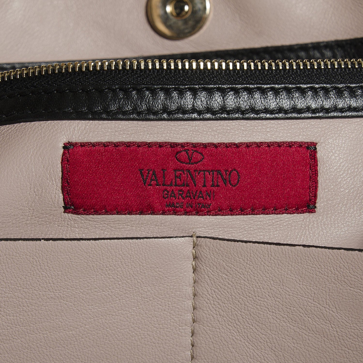 Valentino Garavani Nappa Medium Rockstud Soft Tote Black 7 of 8